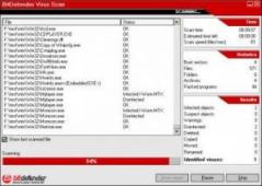 BitDefender Virus Definitions Screenshot