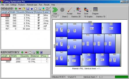 Cutting Optimization Pro Screenshot