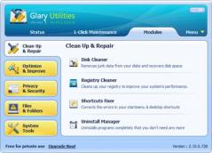 Glary Utilities Screenshot