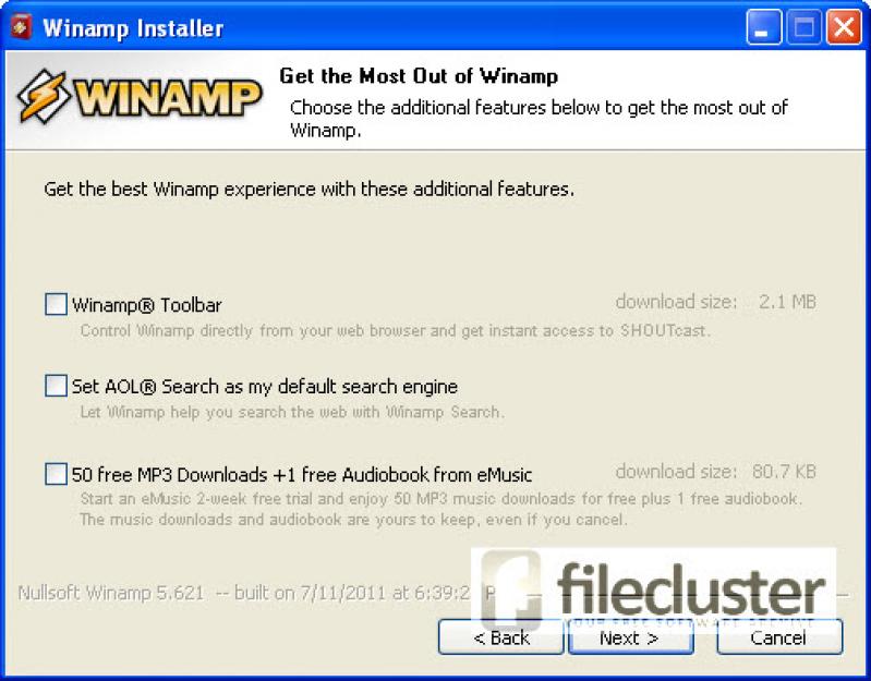 Winamp 5 Full screenshot