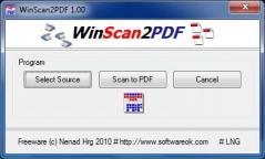 WinScan2PDF Screenshot