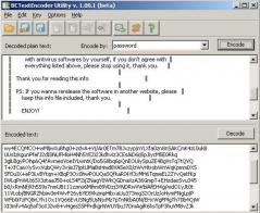 BCTextEncoder Screenshot
