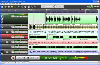 Mixcraft Recording Studio Screenshot