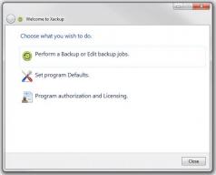 Xackup Screenshot
