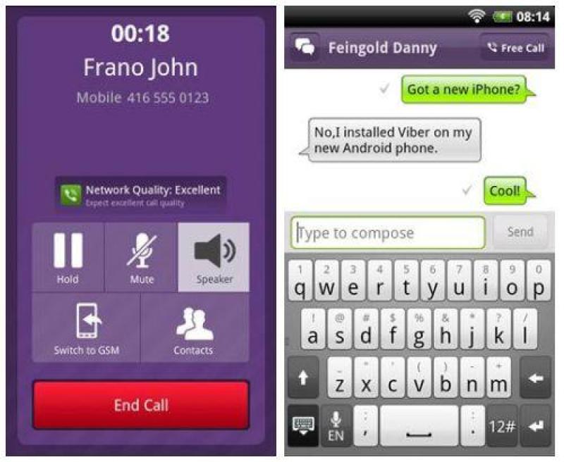 Viber for Windows screenshot