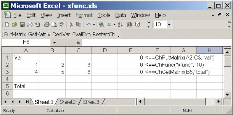 xFunc screenshot