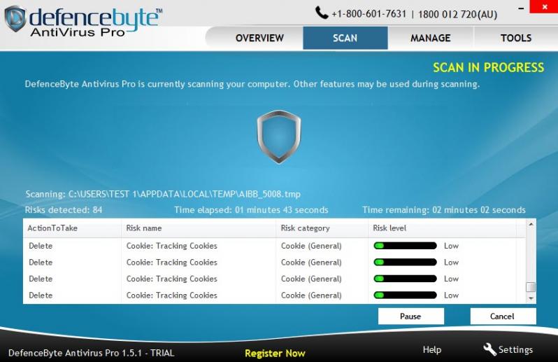 DefenceByte AntiVirus Pro screenshot