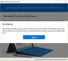 Microsoft Surface Data Eraser Screenshot