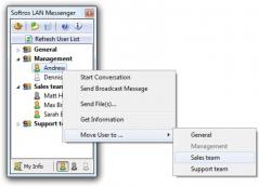 Softros LAN Messenger Screenshot