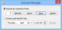 SnoozeIt Screenshot