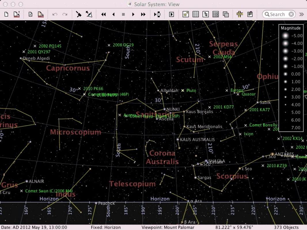 AstroGrav for Mac screenshot