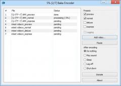 Baka Encoder Screenshot