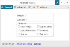 Advanced PassGen Screenshot