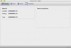 Litecoin Core Screenshot