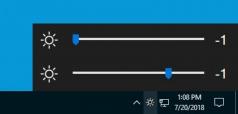 Win10 Brightness Slider Screenshot