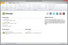 HelpNDoc Personal Edition Screenshot