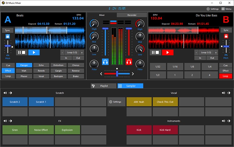 DJ Music Mixer screenshot