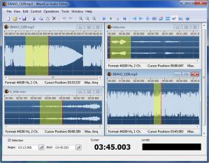 WaveCut Audio Editor Screenshot