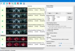 Duplicate Video Search Screenshot