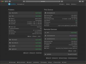 Syncthing Screenshot