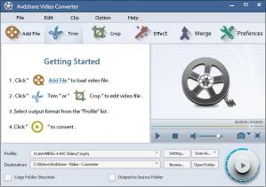 Avdshare Video Converter Screenshot