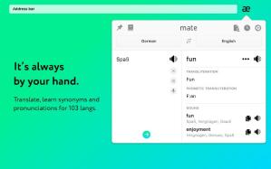 Mate Translate for Chrome Screenshot