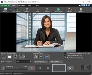 Debut Video Capture and Screen Recorder Software Screenshot