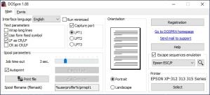 DOSPRN Screenshot