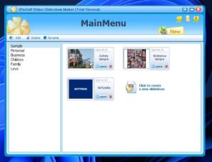 iPixSoft Video Slideshow Maker Screenshot