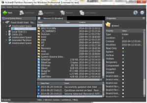 Active@ Partition Recovery Screenshot