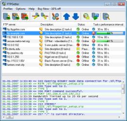 FTPGetter Standard Screenshot