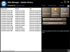 WAU Manager Screenshot