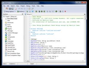 Inno Setup Compiler Screenshot