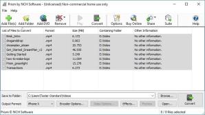 Prism Video File Converter Screenshot