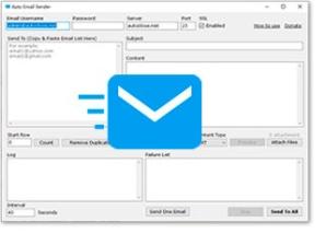 Auto Email Sender Screenshot