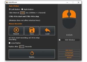 AutoMouse Screenshot
