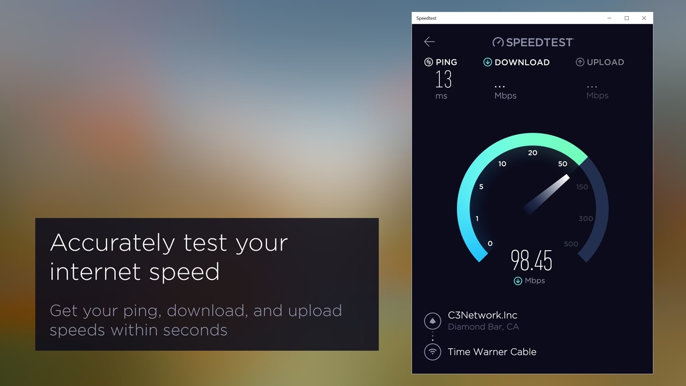 Speedtest by Ookla screenshot