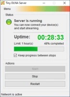 Tiny DLNA Server screenshot