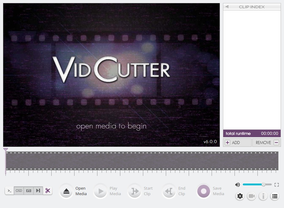 VidCutter screenshot