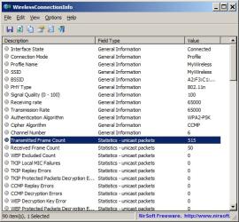WirelessConnectionInfo Screenshot