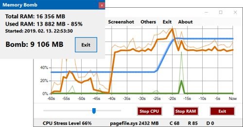 Precise CPU Stress screenshot