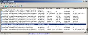 RegistryChangesView Screenshot