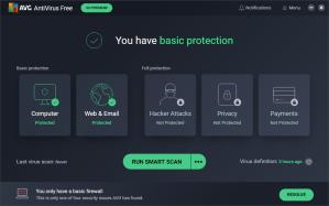 AVG Antivirus Free Screenshot