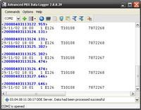 Advanced PBX Data Logger Screenshot