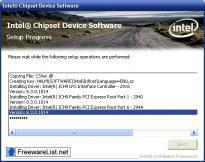 Intel Chipset Software Installation Utility Screenshot