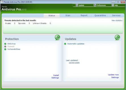 Panda Dome Essential (formerly Panda Antivirus Pro) Screenshot