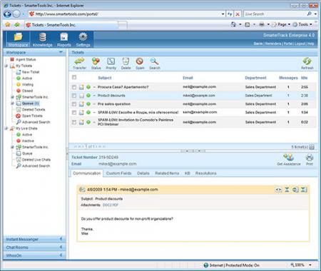 SmarterTrack Screenshot