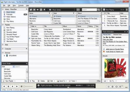 MusicBee Screenshot