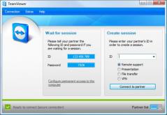 TeamViewer Portable Screenshot