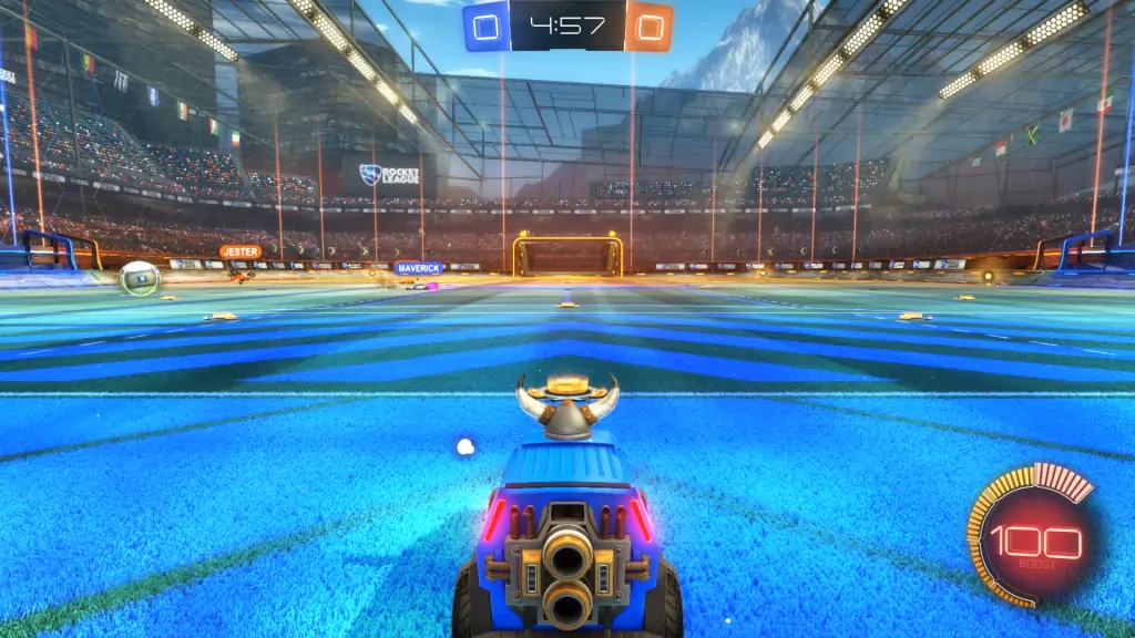 Rocket League MLAA Anti-Aliasing